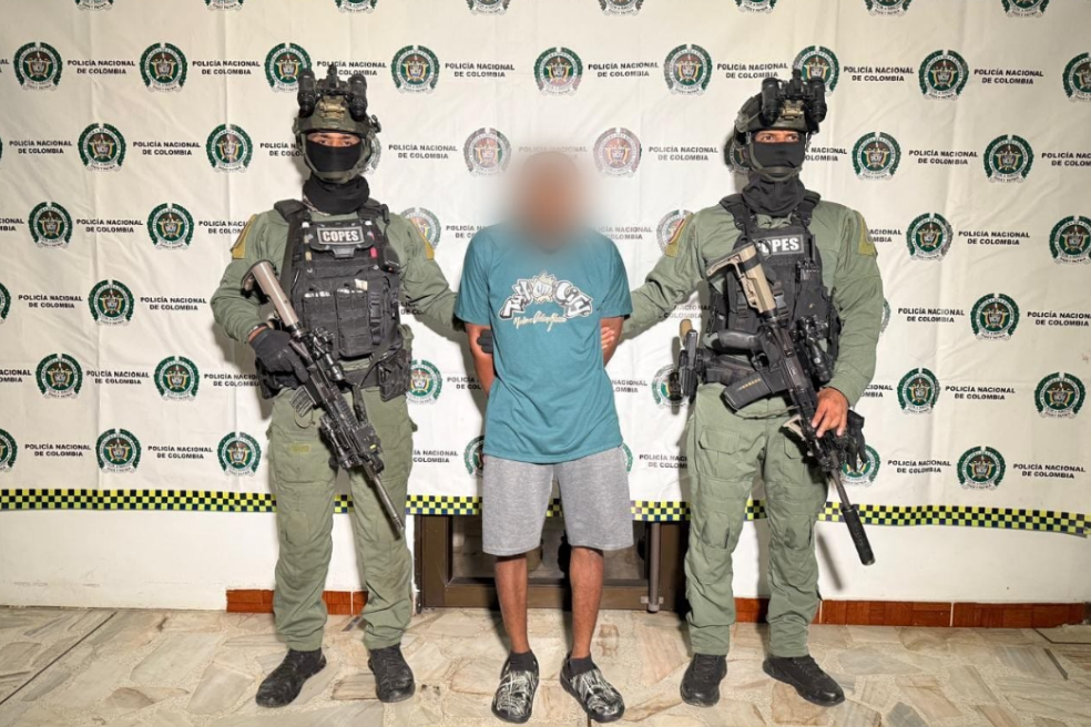 Capturan a “Calvin Rodríguez”, señalado por ataques terroristas en Valle y Cauca