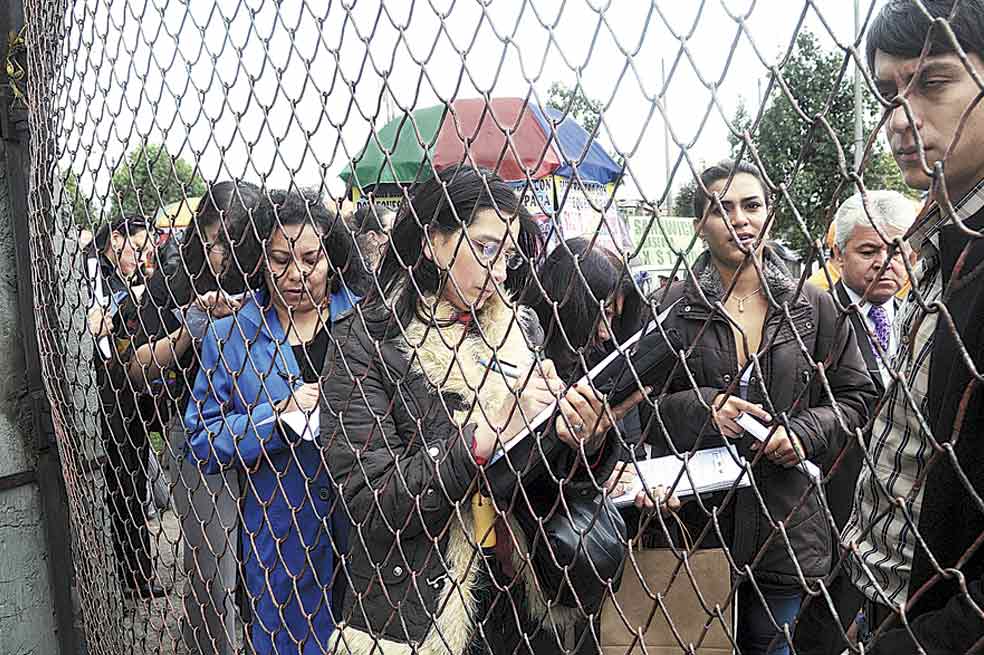 La decadencia del empleo