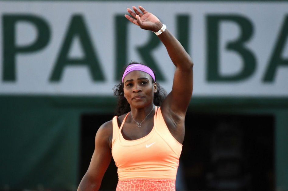 Serena Williams avanzó a la final del Roland Garros. Foto: AFP