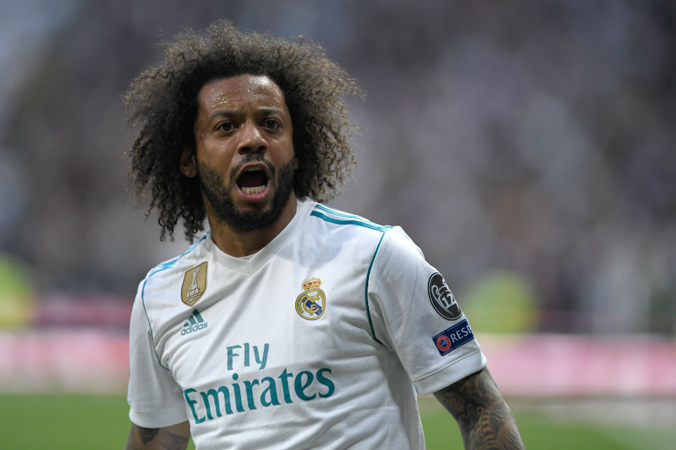 Marcelo: «Sería un mentiroso si digo que la pelota no pegó en mi mano»
