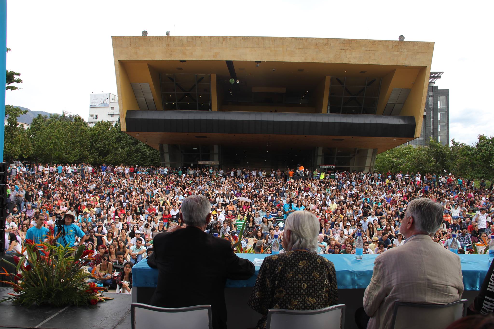 Imagen de la edición pasada del Festival Internacional de Poesía de Medellín. / Cortesía