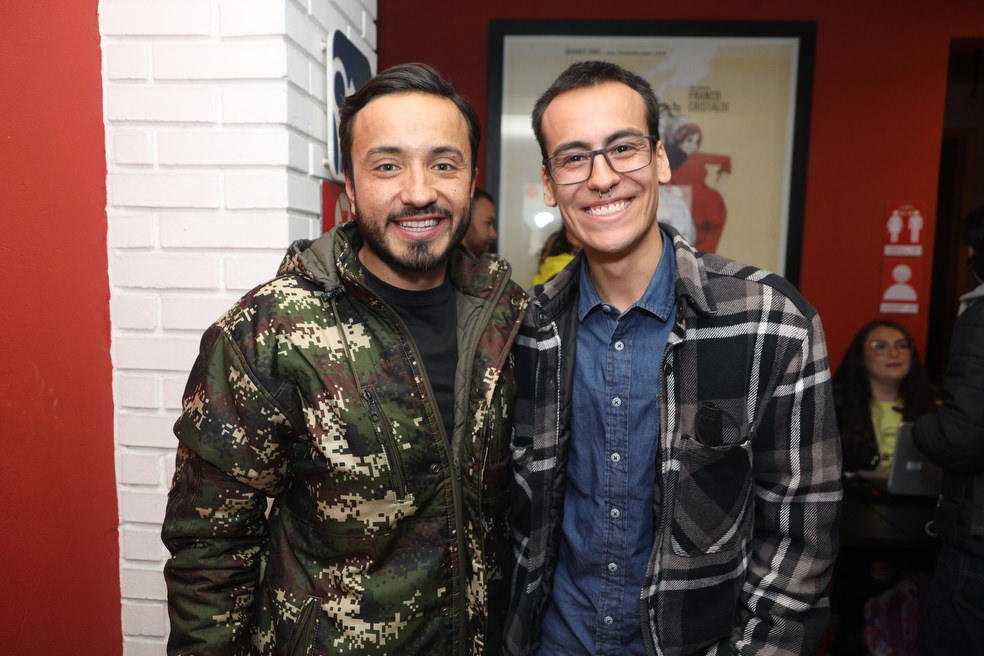 David Velásquez y Jesús Cortes