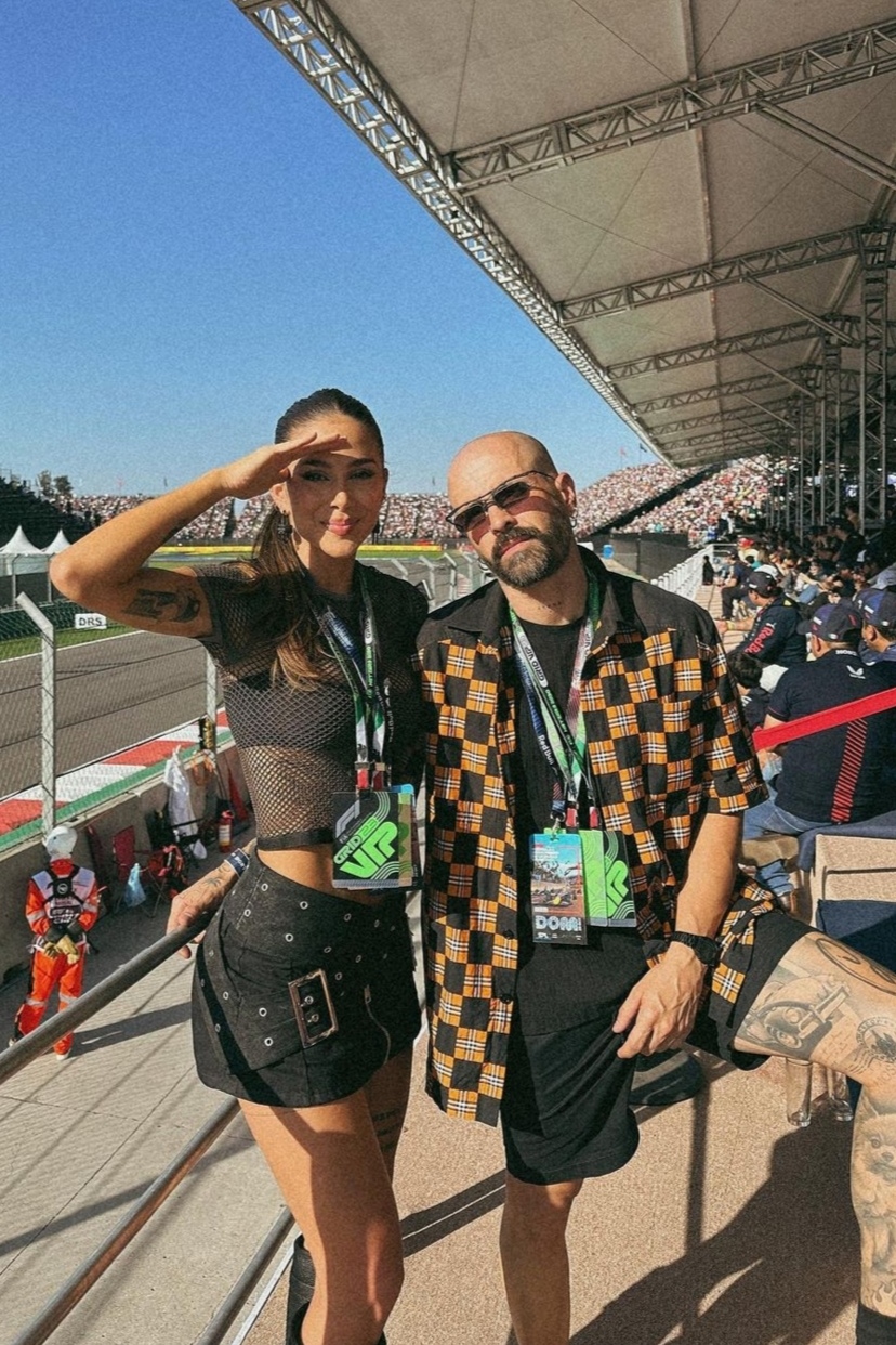 Greeicy y Mike Bahía