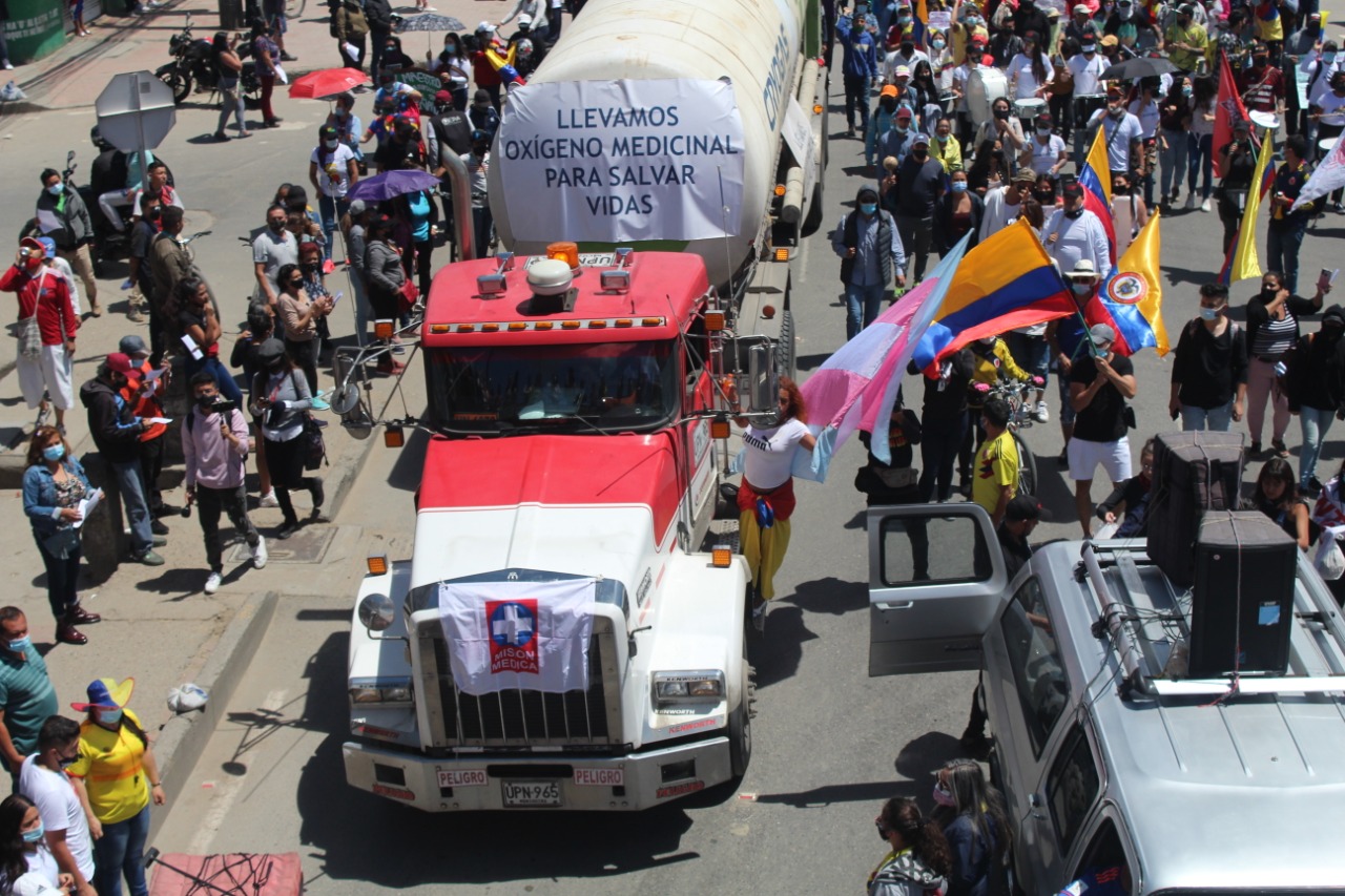 Villavicencio declara alerta amarilla en su sistema de salud por el paro camionero