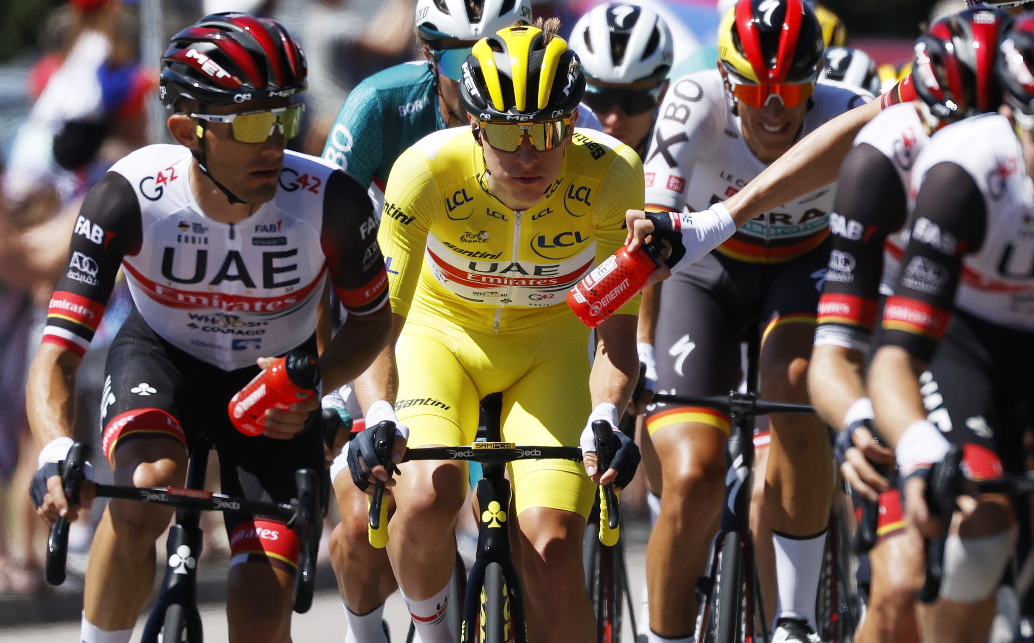Victoria categórica de Pogacar en la etapa siete del Tour de Francia
