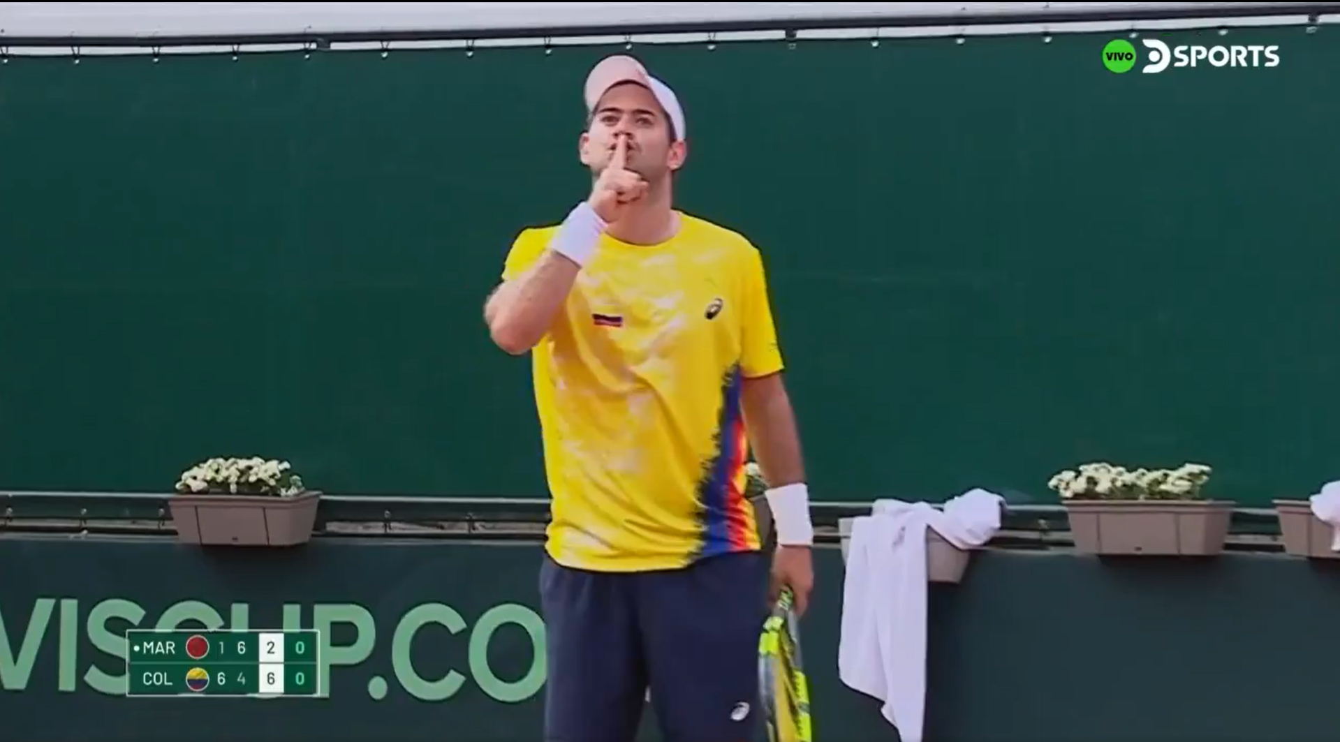 Triunfo de Colombia en la Copa Davis: venció a Marruecos y jugará las clasificatorias