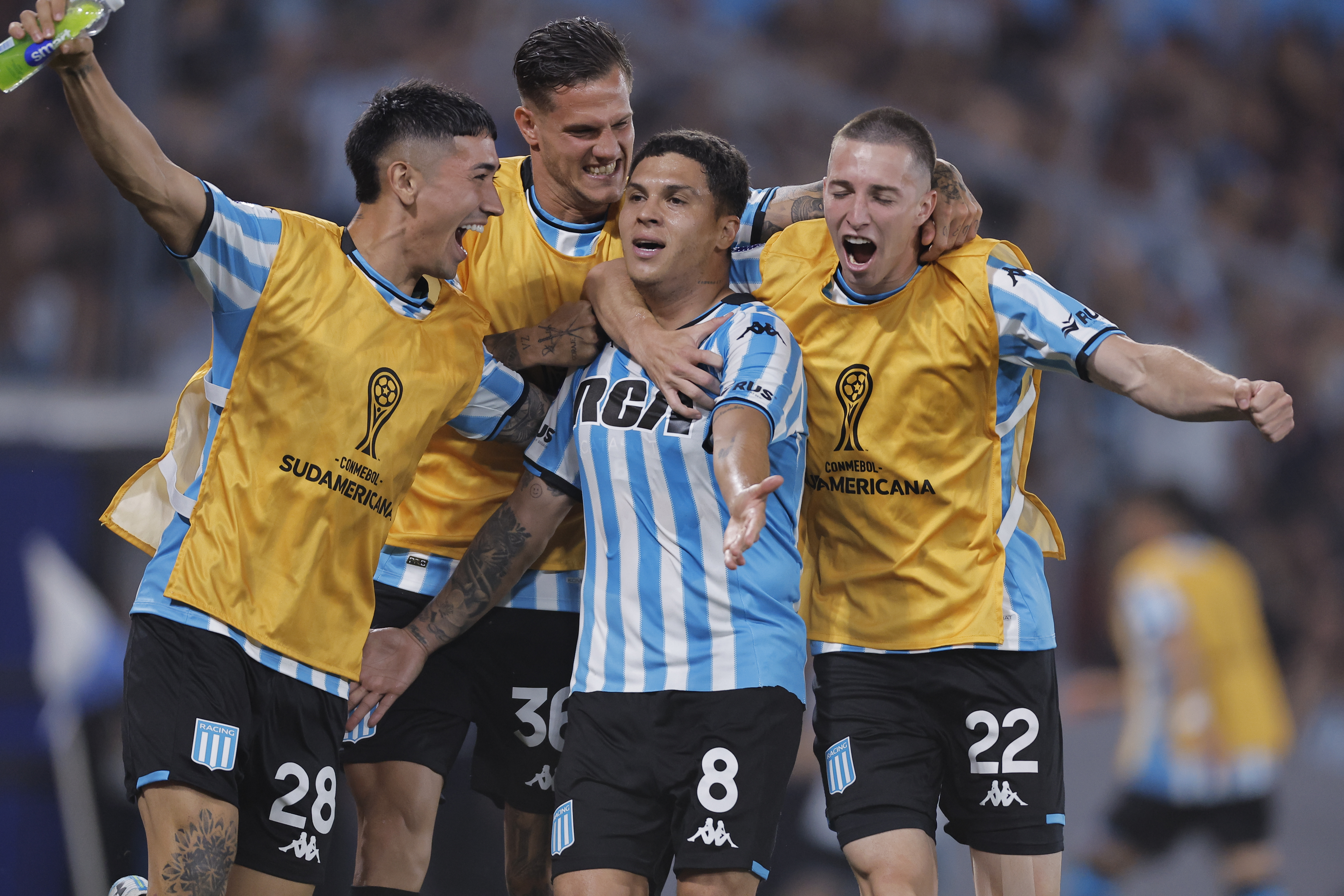 Gracias a Juan Fernando Quintero, Racing se metió en la final de la Sudamericana