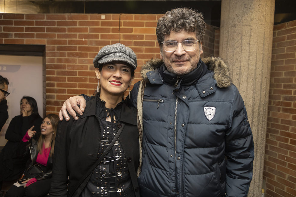 Andrea Quejuan y Julio Correal