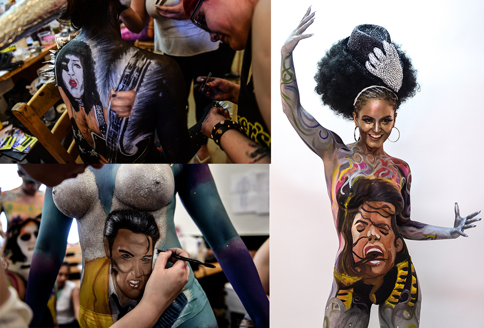 El cuerpo como lienzo: lo mejor del festival de ‘body painting’ en Chile