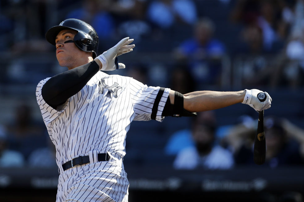 Aaron Judge impuso marca de cuadrangulares para novatos en la MLB