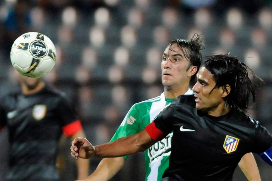 Con gol de Falcao, Atlético de Madrid venció a Atlético Nacional