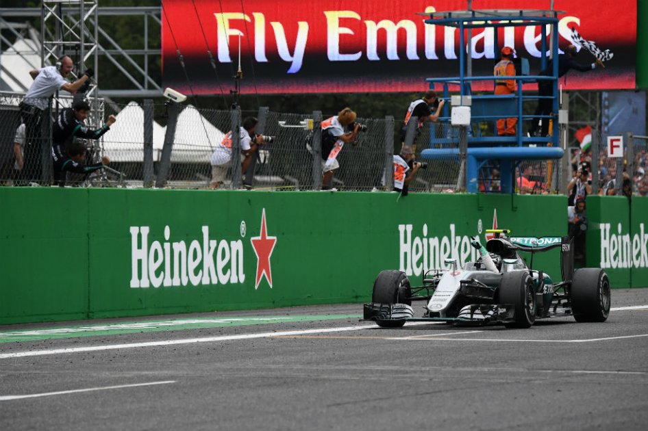 Nico Rosberg apretó el campeonato de la F1. Foto: AFP