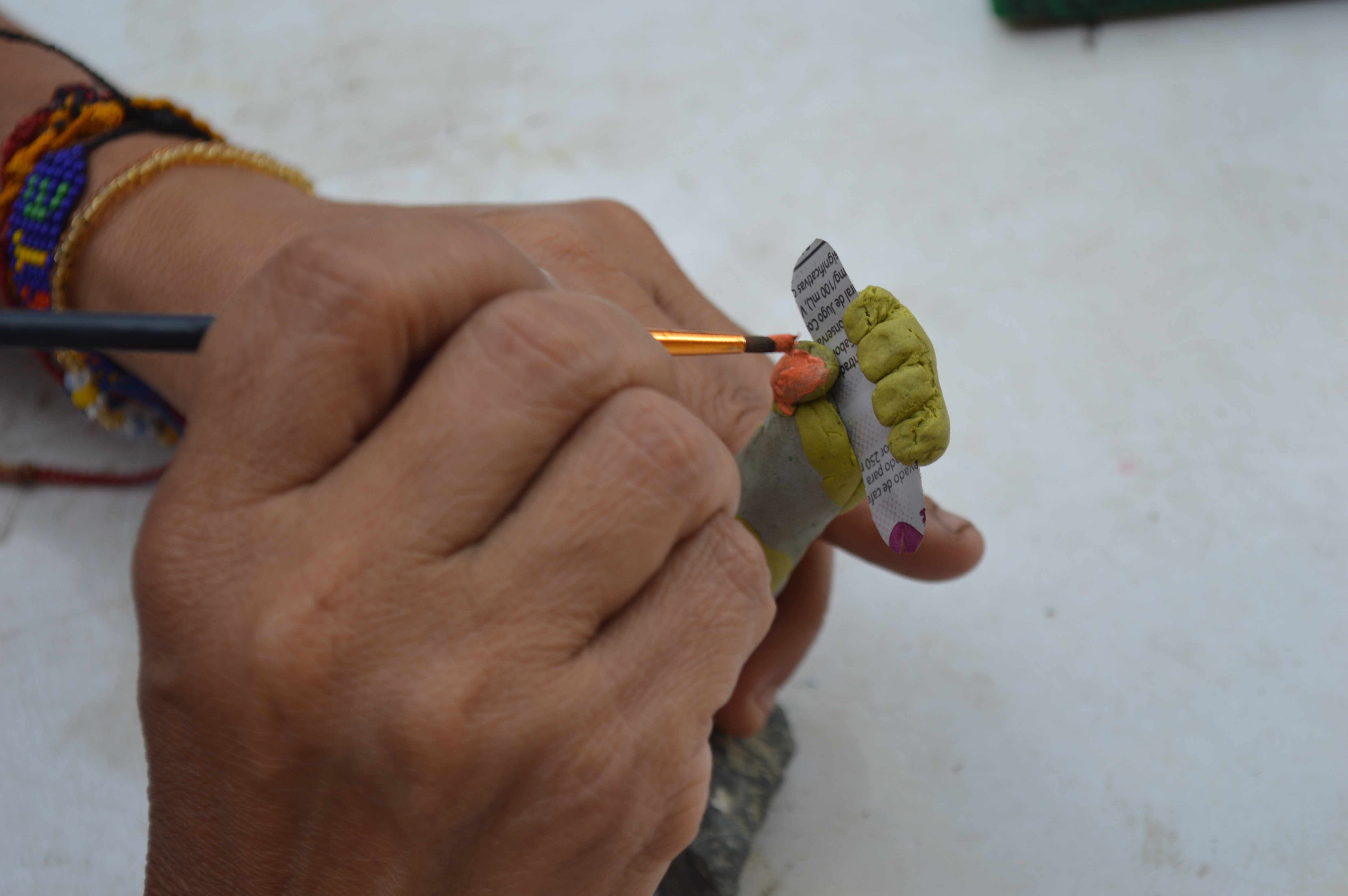 Réplicas en miniatura del Monumento a la Resistencia.  / Pastoral Afro Cali