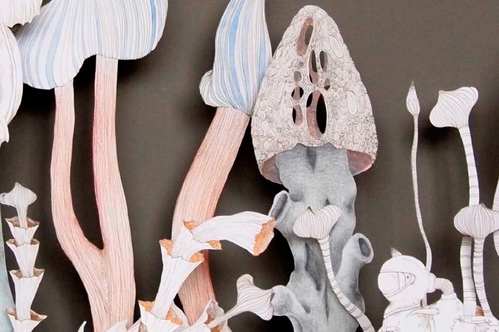 Obra de la artista Teresa Currea. / Cortesía Poliedro Arts Galería