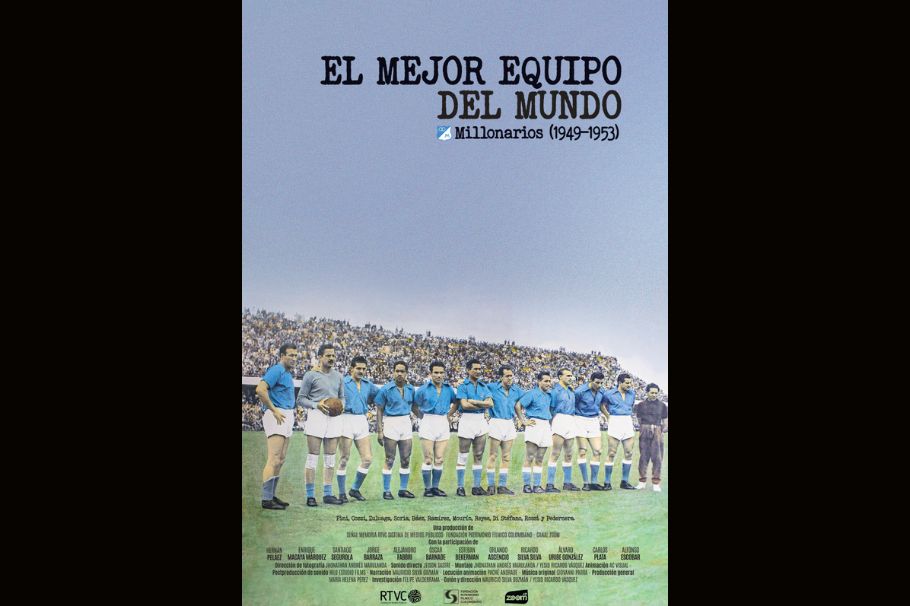Millonarios y el documental El mejor equipo del mundo. ¿Cuándo se estrena?