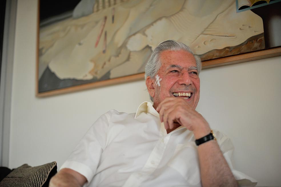 Vargas LLosa, hoy en la Feria