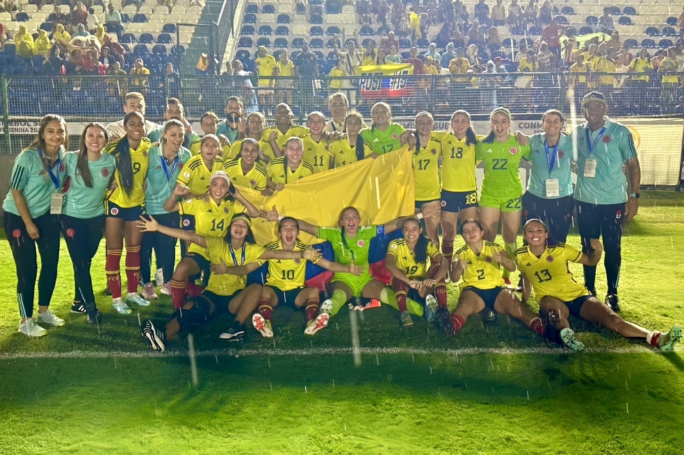 Colombia, subcampeona suramericana y clasificada al Mundial Sub-17 Femenino