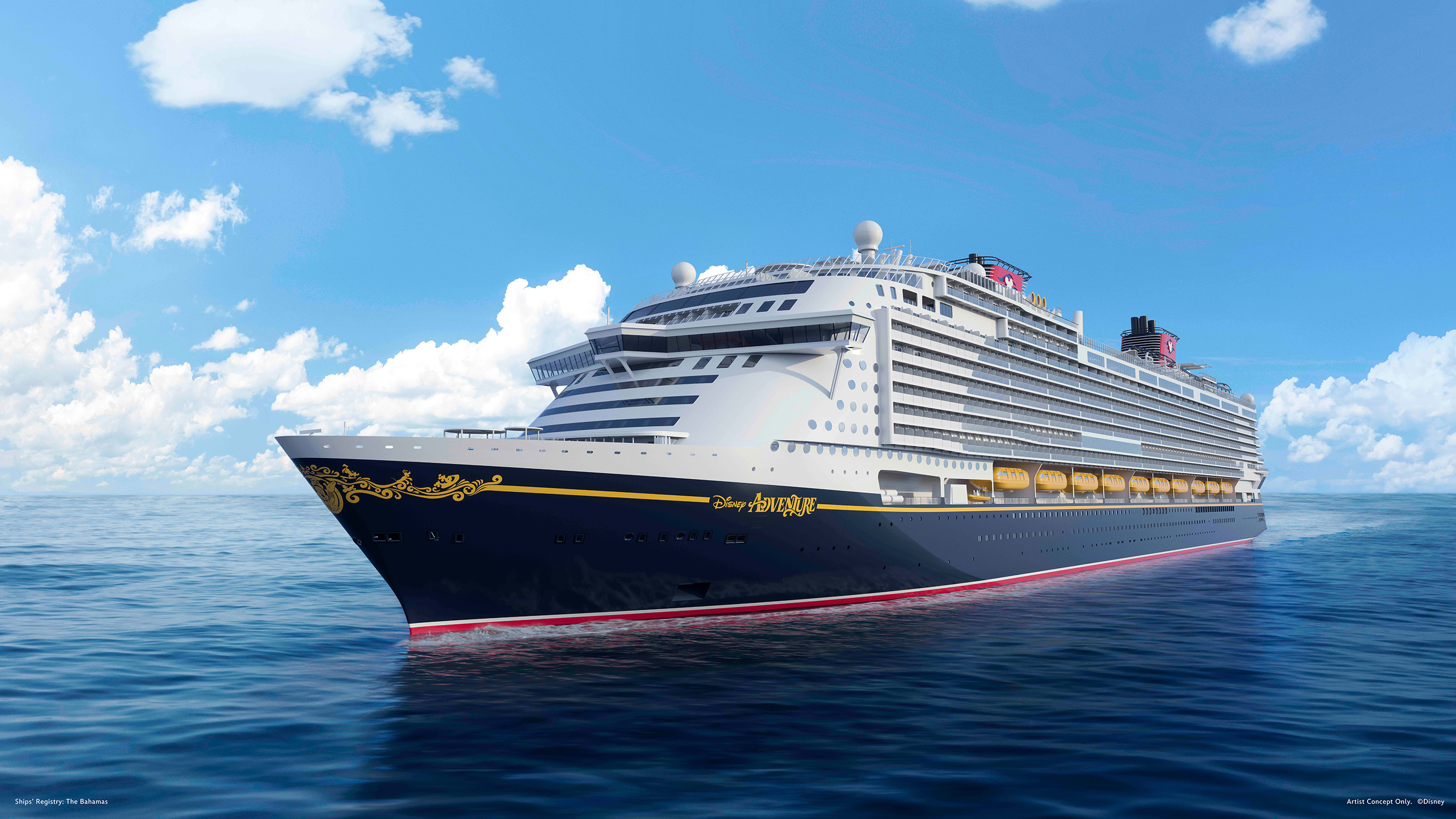 Una niña cayó al mar desde un crucero de Disney y su papá saltó a salvarla: video