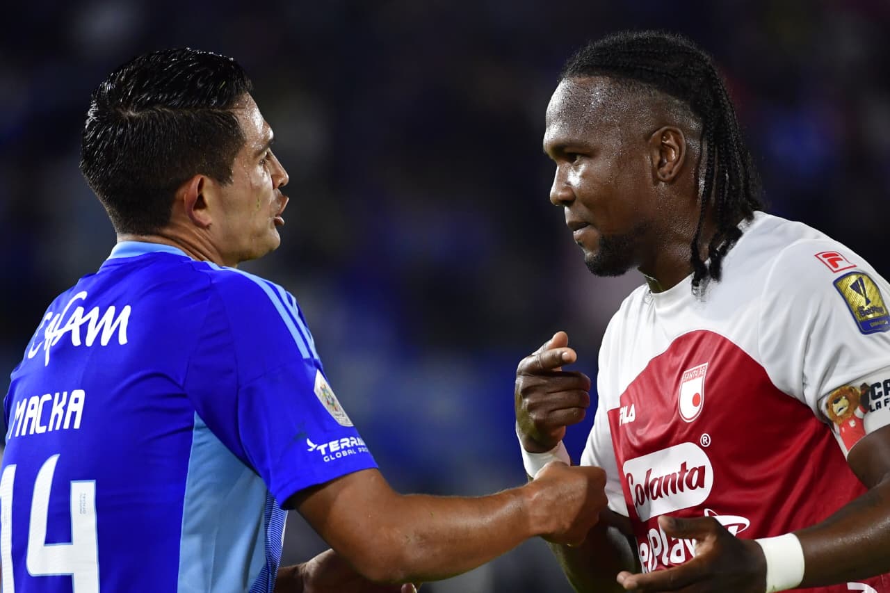 En imágenes: así fue el agónico triunfo de Millonarios sobre Santa Fe en el clásico