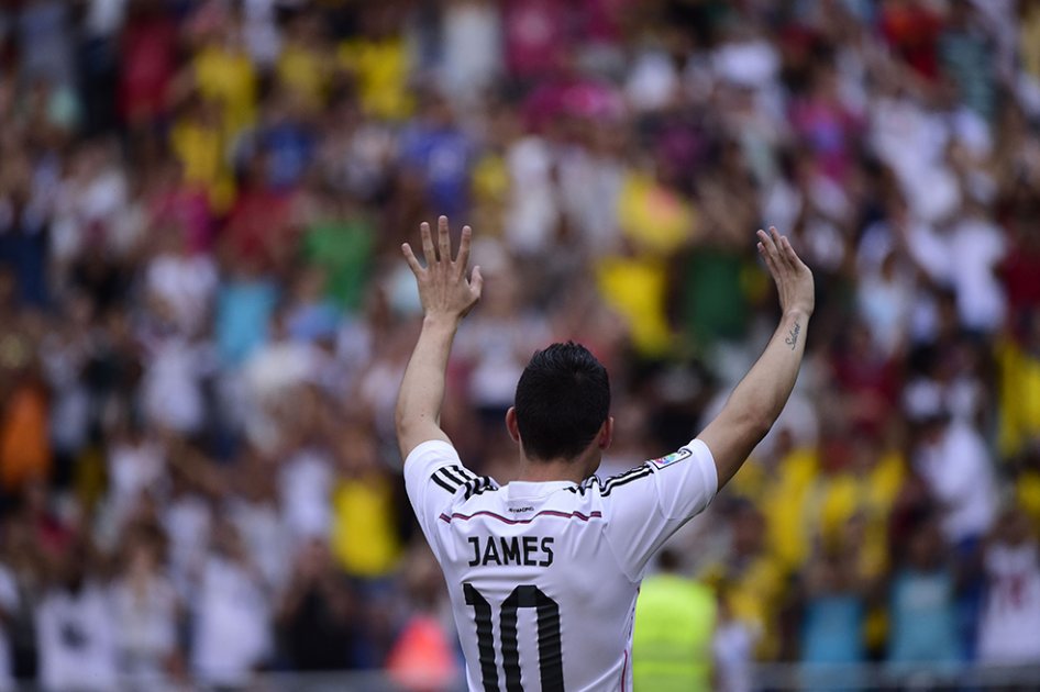 James Rodríguez viajó a España para unirse a los entrenamientos del Madrid