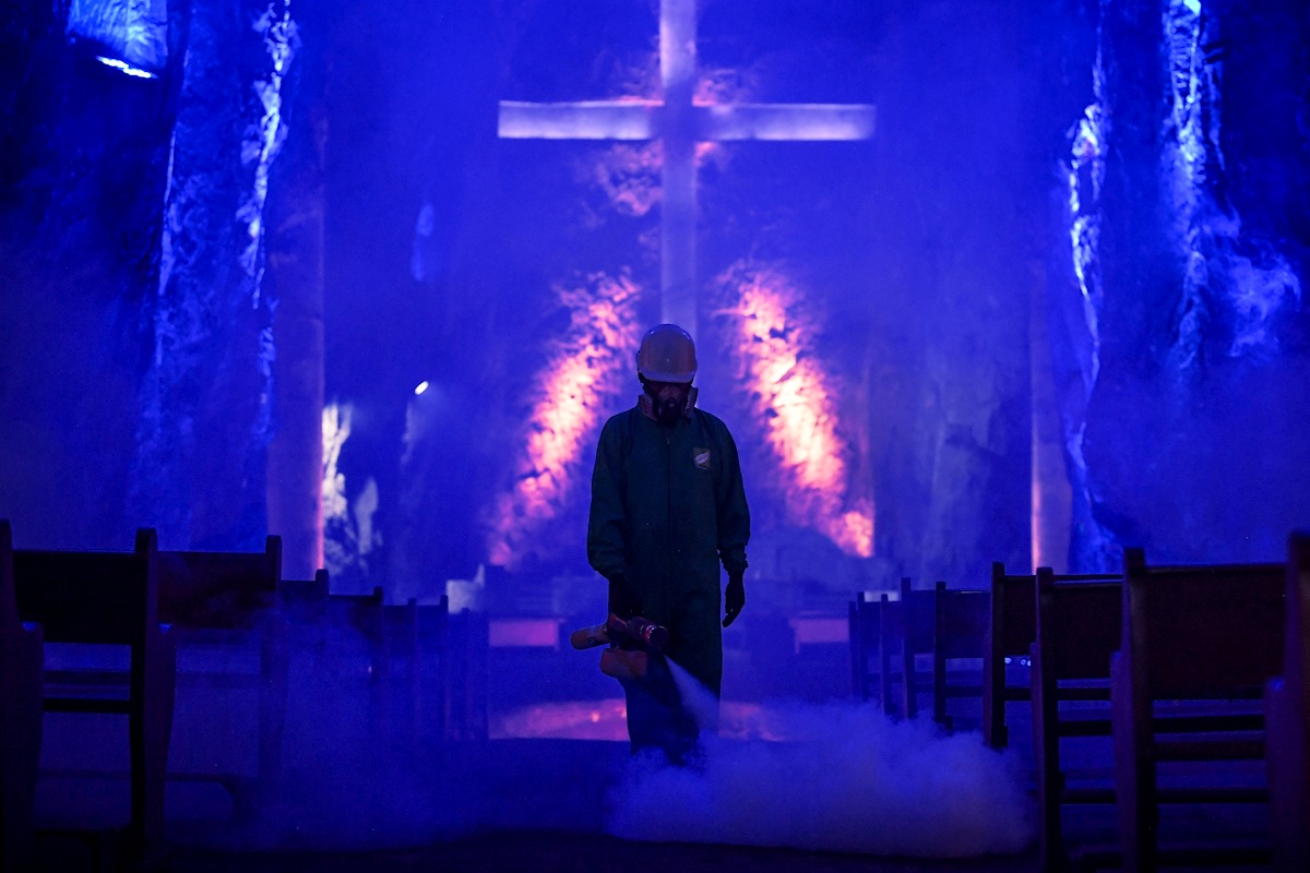 En imágenes: reabre la Catedral de Sal de Zipaquirá