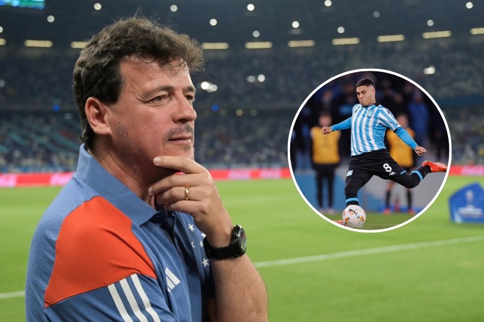 Fernando Diniz, entrenador de Cruzeiro.