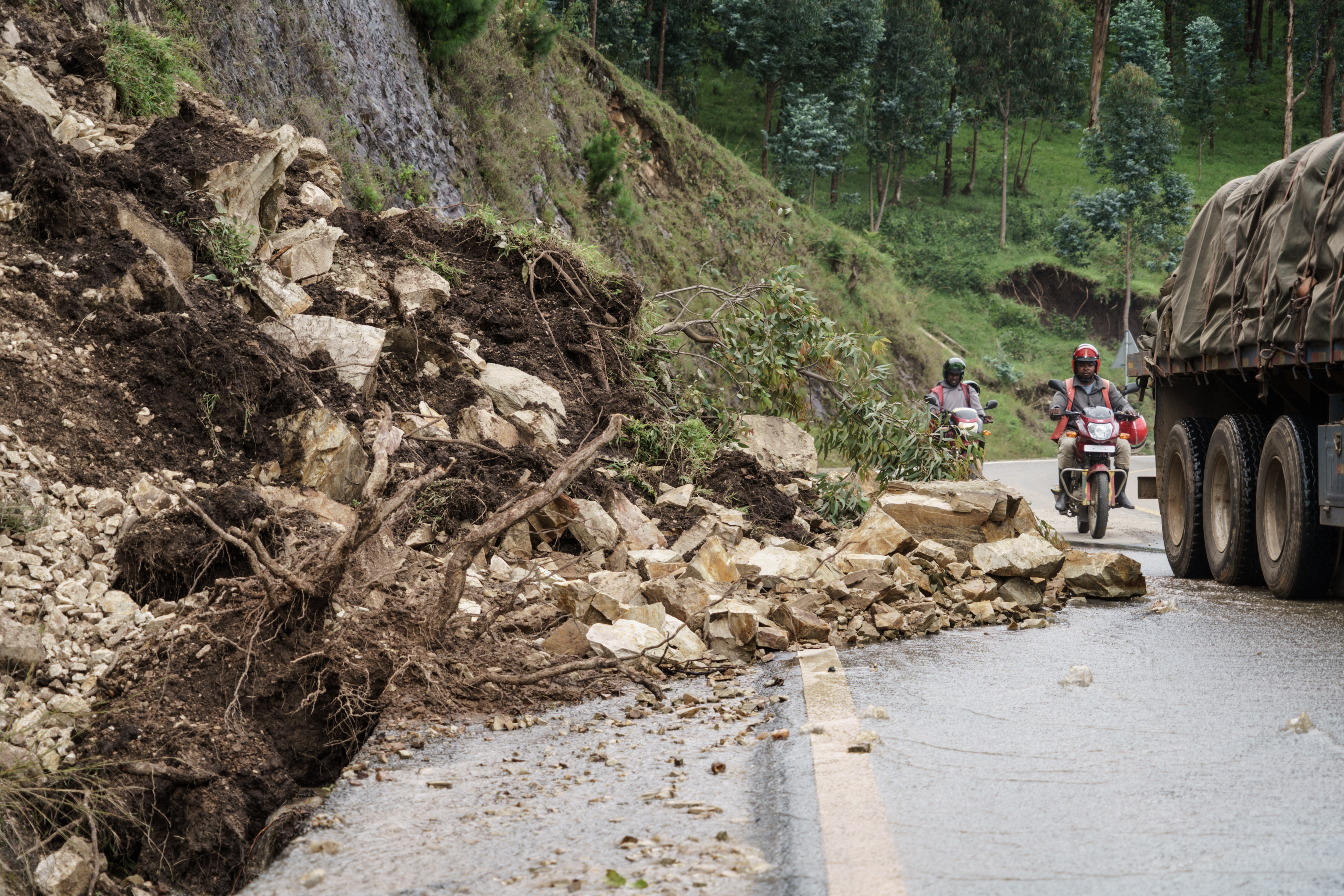 Al menos 109 muertos por las lluvias torrenciales en Ruanda