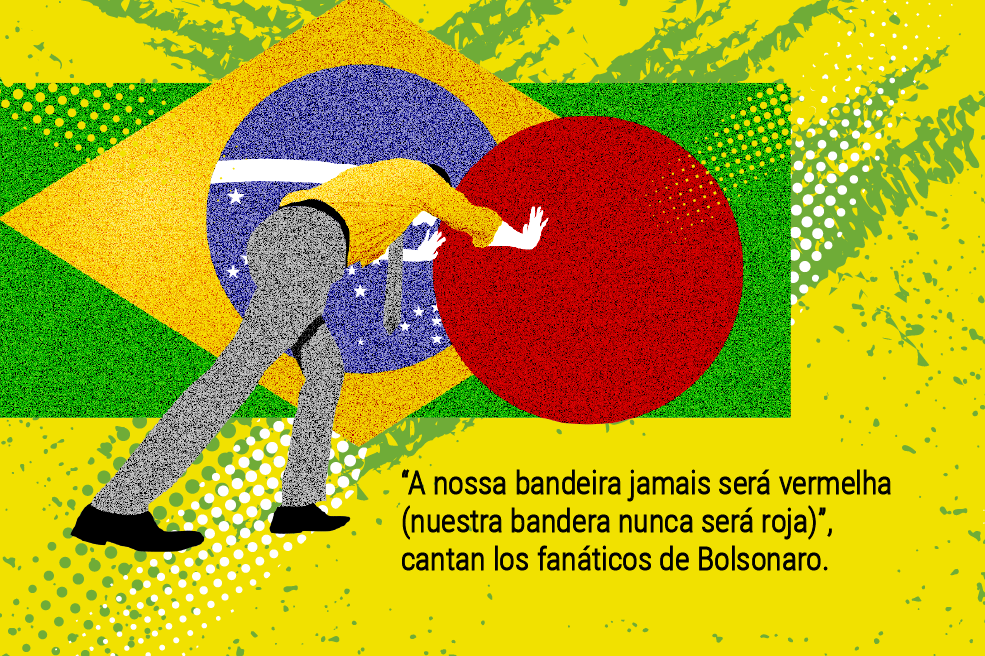 El mundo no es como lo pintan: Bolsonaro y la "vergüenza" de vestir la 'verde-amarela'.