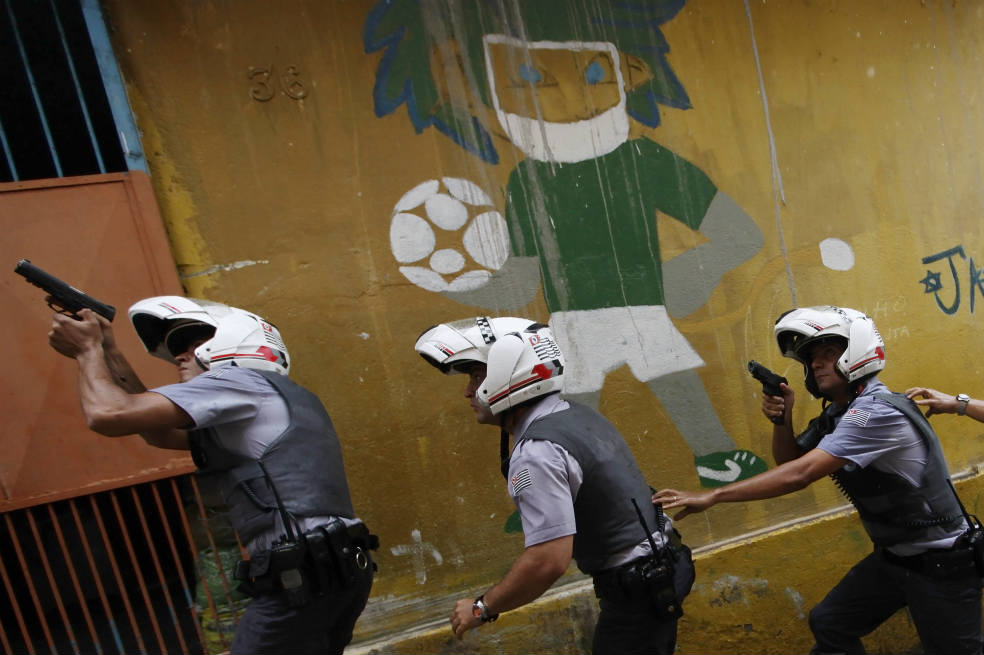 En las calles de São Paulo se registraron 1.368 homicidios el año pasado. 