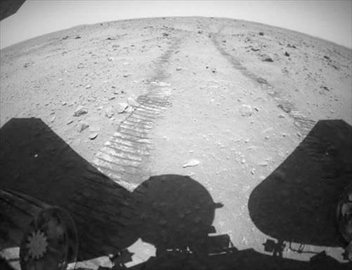 Revelan los primeros sonidos en Marte del rover chino Zhurong