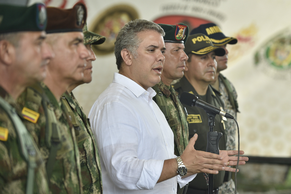 Duque expedirá decreto para mantener prohibición de porte de armas