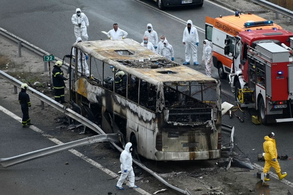 Accidente de bus en Bulgaria, el más mortífero en la última década en Europa