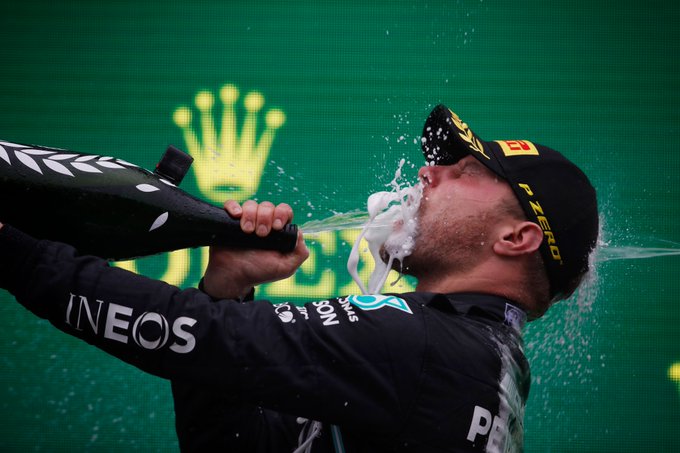 Bottas gana en Turquía y Verstappen vuelve a ser líder del Mundial de F1