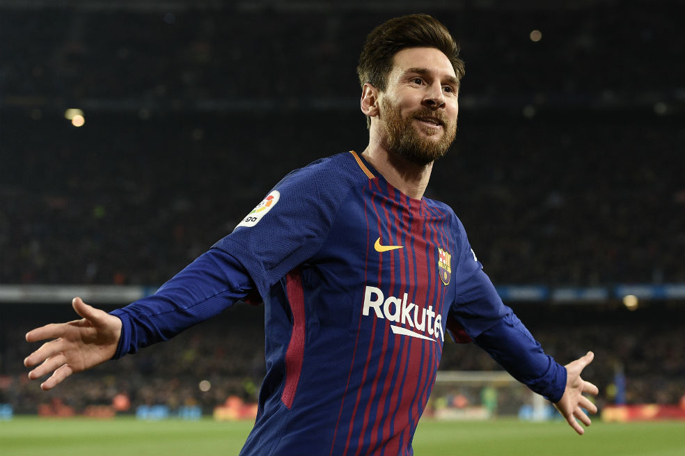 Messi anotó el gol 4.000 del Barcelona en el Camp Nou