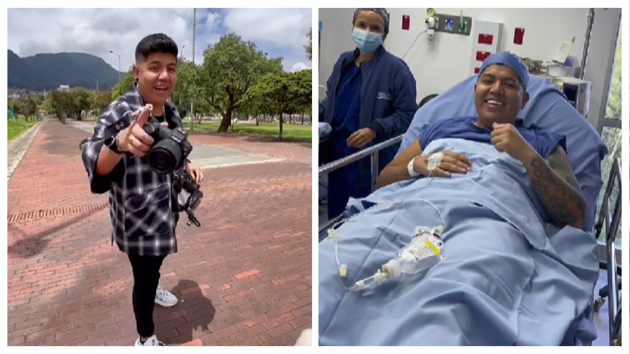Sebastián Moreno, el fotógrafo de TikTok, se sometió a cirugía para bajar de peso