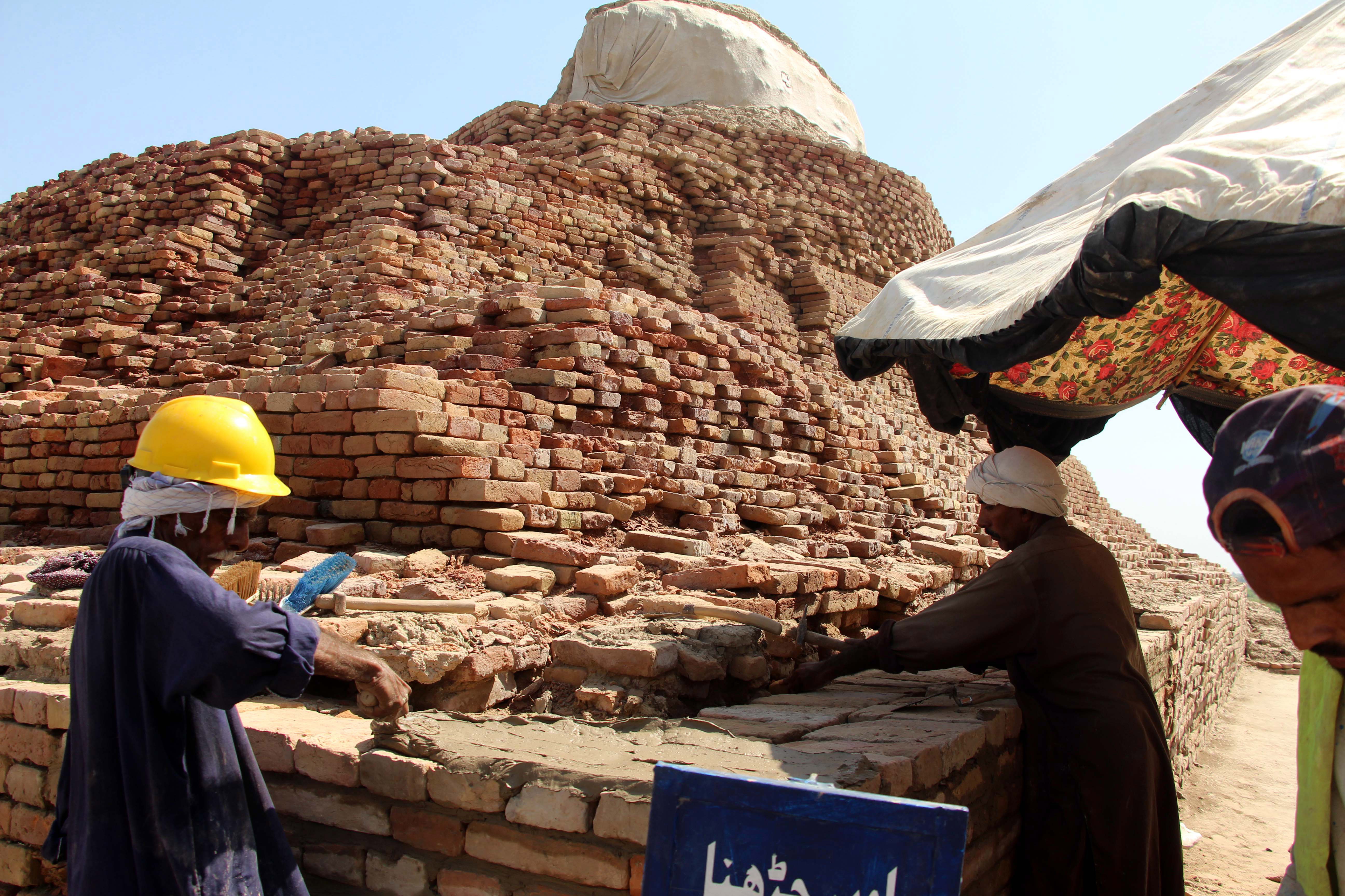 El patrimonio Pakistaní en peligro por la temporada de lluvias