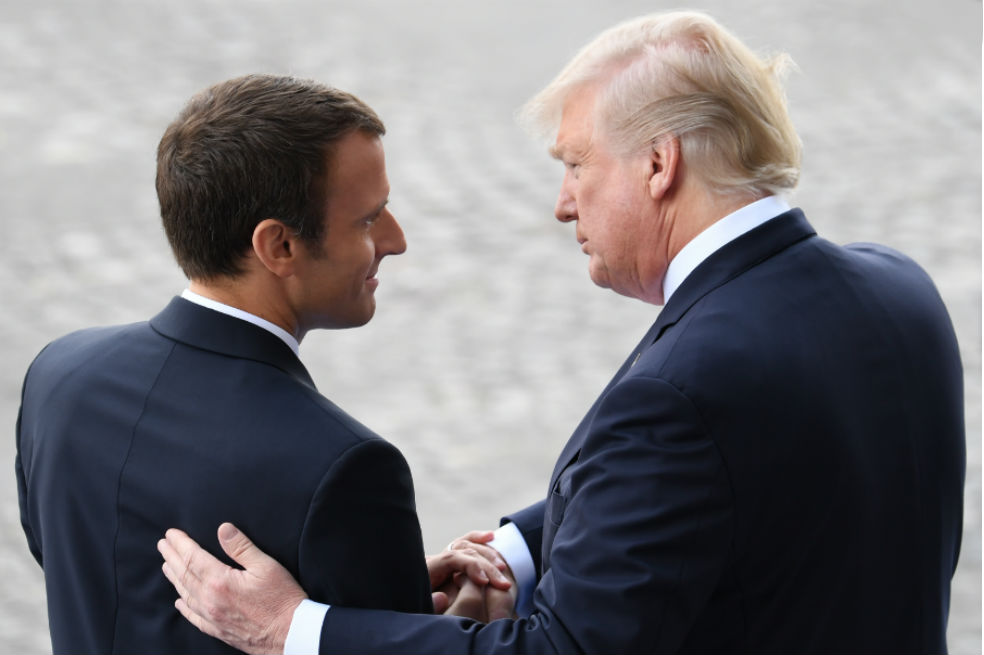 Macron a Trump: «nada separará jamás» a EE.UU. y Francia