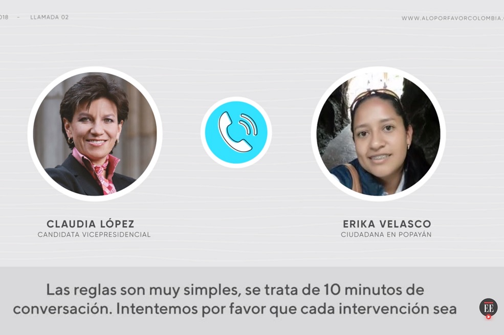 Claudia López respondió preguntas que no se ven en los debates en su primer #RetoDelos10Minutos