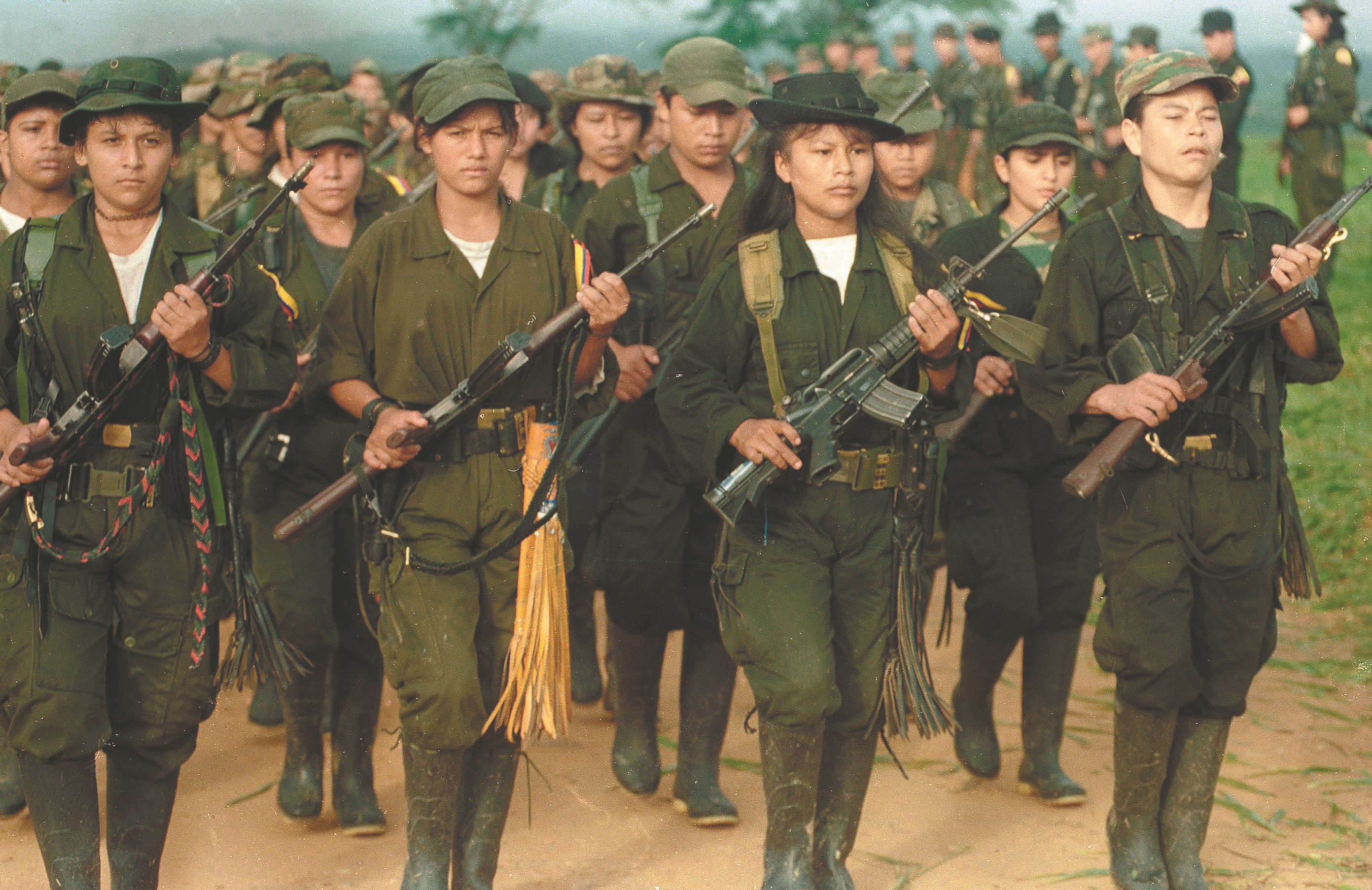 Se estima que el 40% de los combatientes de las Farc son mujeres.  / Archivo El Espectador