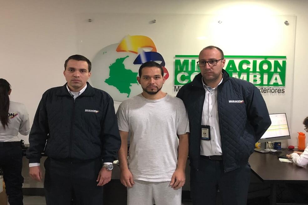 Capturan a Leonardo Pinilla tras ser deportado a Colombia por Cartel de la Toga
