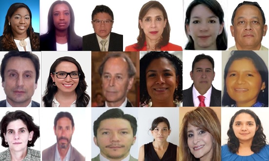 Los 18 elegidos para ser magistrados de las salas de la JEP