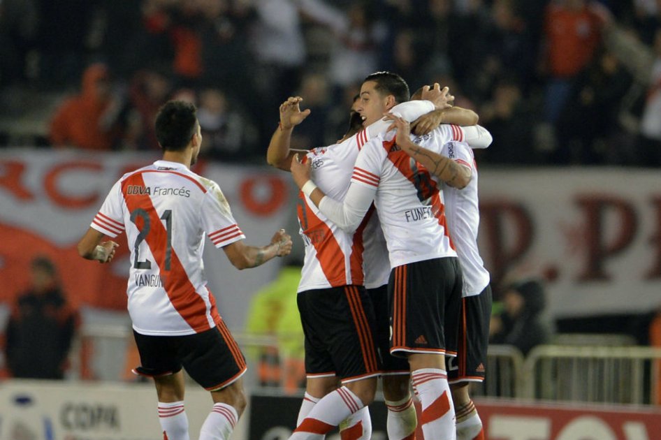 River Plate ganó y tomó ventaja ante Guaraní. Foto: EFE