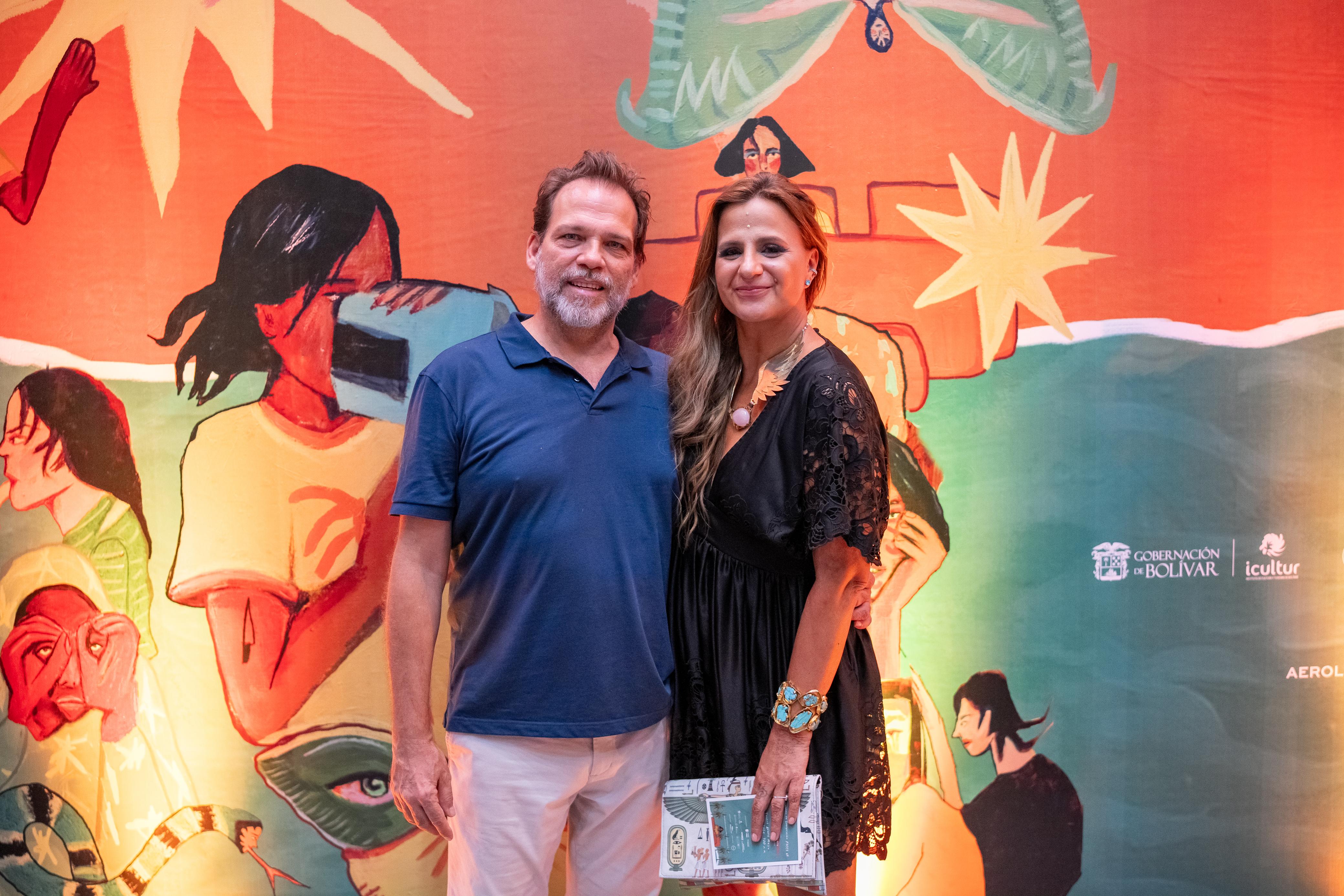 Invitados FICCI 2024 llegaron al Teatro Adolfo Mejía para su noche de apertura.