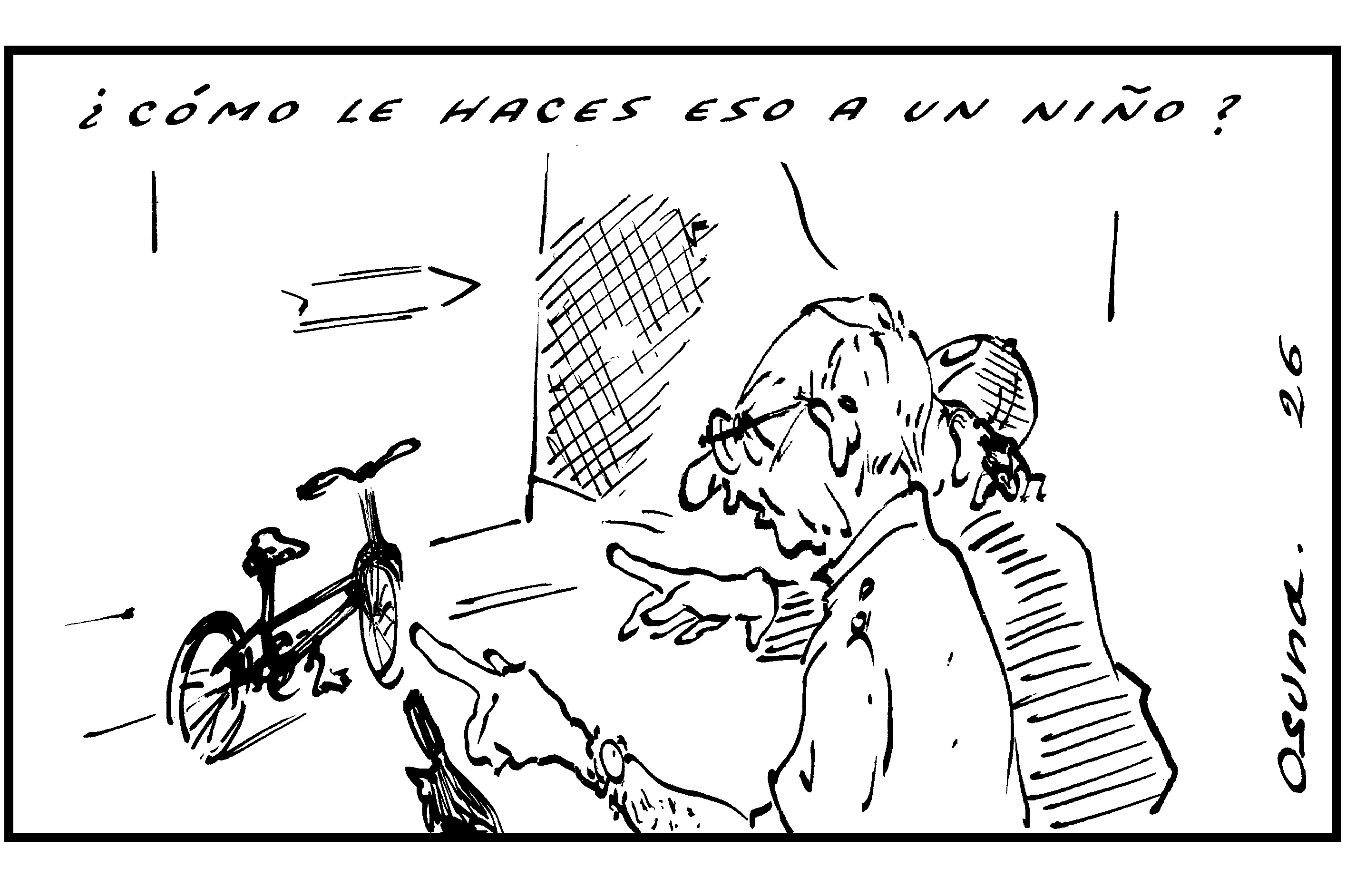 La culpa fue de la cicla.