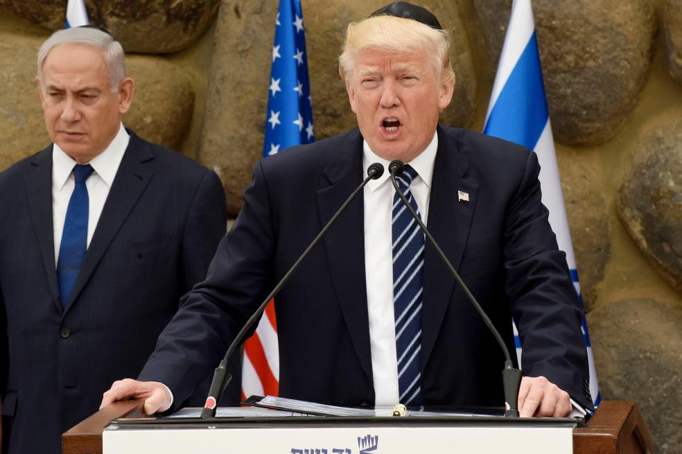 El presidente Donald Trump y su homólogo israelí, Benjamín Netanyahu. / Efe