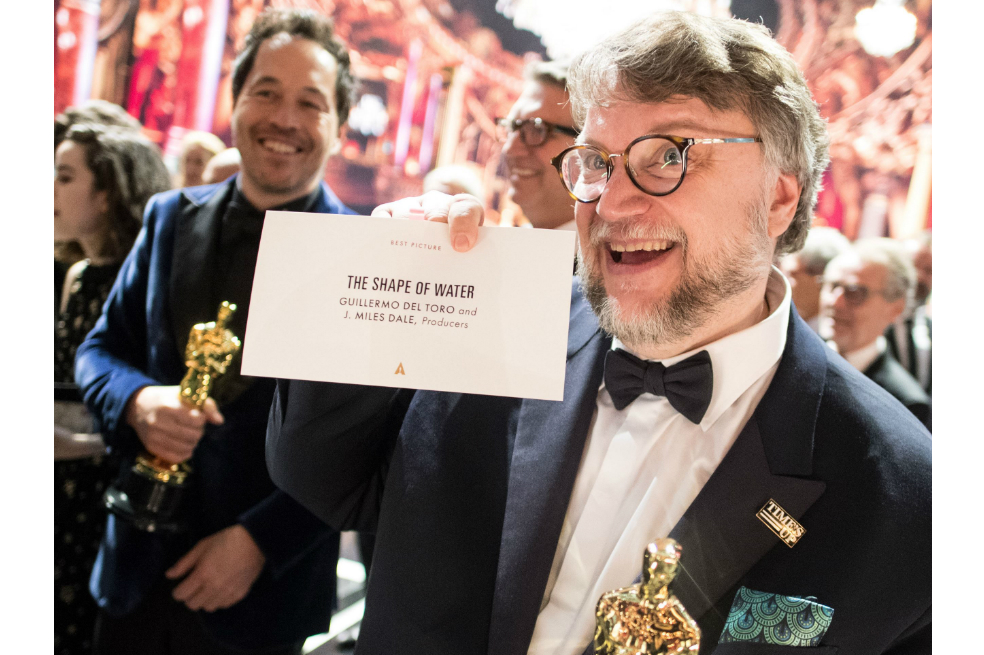 Guillermo del Toro es el tercer mexicano en llevarse la estatuilla de mejor director. Alfonso Cuarón y Alejandro González Iñárritu han sido los otros ganadores. / Cortesía