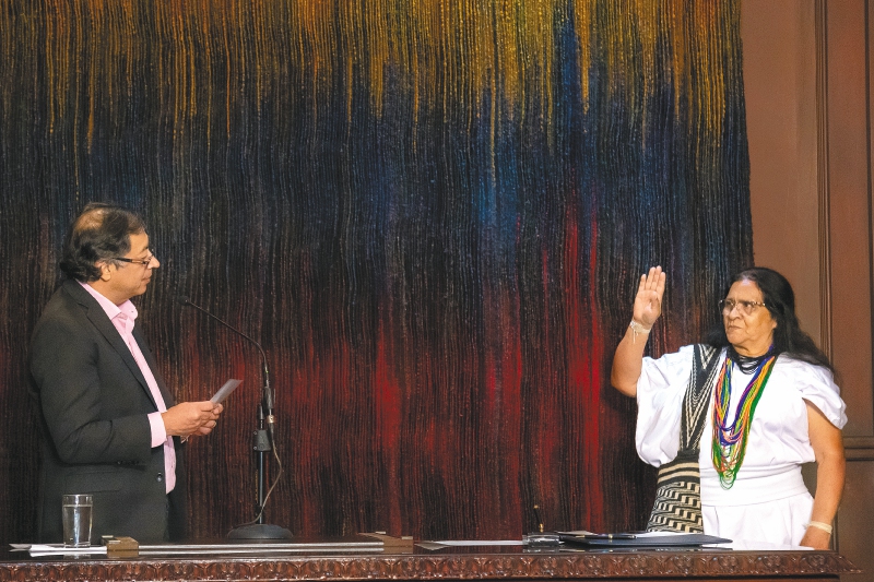 Leonor Zalabata, del corazón arhuaco a las Naciones Unidas en Nueva York