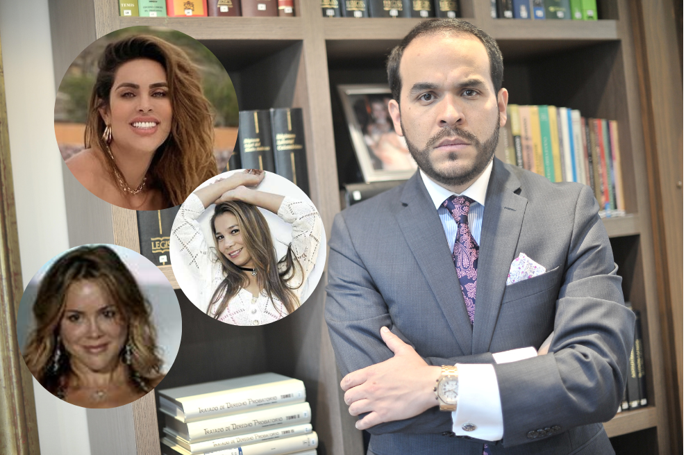 Valeria Duque, Lina Tejeiro y más famosos defendidos por Abelardo de la Espriella
