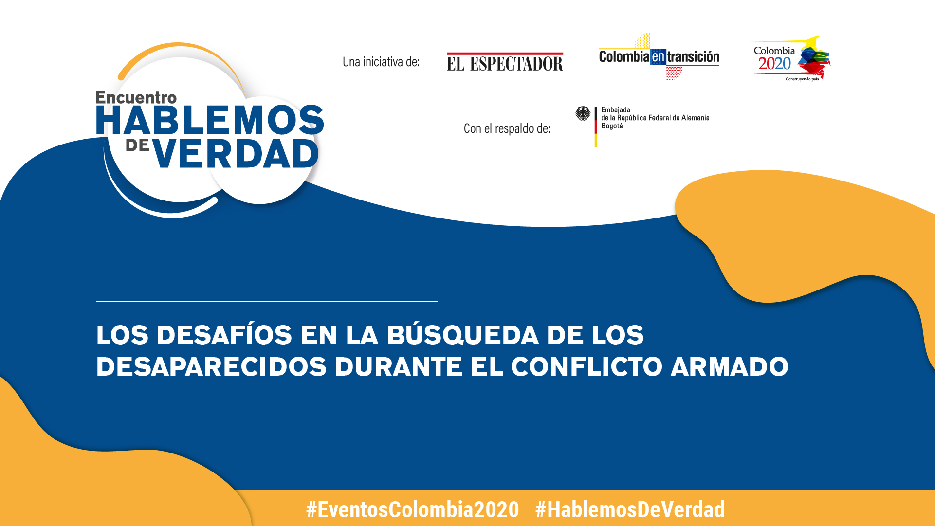 Encuentro Hablemos de Verdad  “Los desafíos en la búsqueda de los desaparecidos”