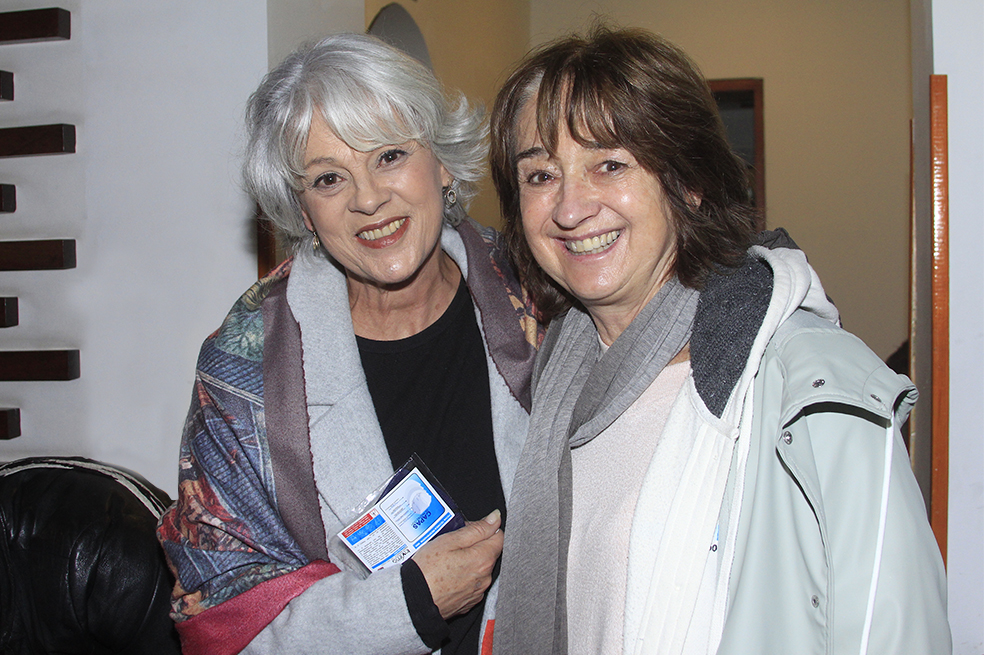 María Cecilia Botero y Helena Mallarino